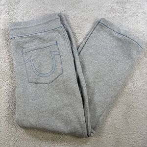 True Religion Sweatpants Mens XL Fleece Drawstring Pocket Comfort Gym Lounge